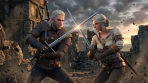 Geralt VS Siri as the Witcher